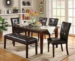 Marble Top Dining Table Set