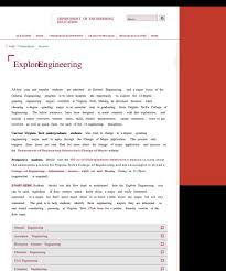 Explore Engineering Department Of Engineering Education