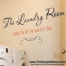 Laundry Room Wall Decals And Decor