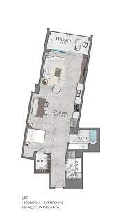 studio apartment redesigns floor plan
