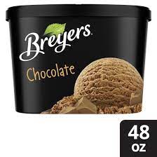 breyers chocolate ice cream 48 oz