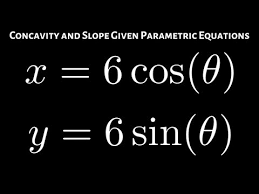 Slope Given Parametric Equations