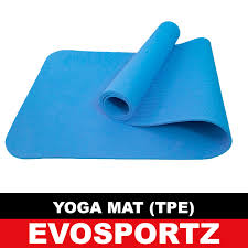 yoga mat tpe evosportz singapore
