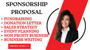 sponsorship proposal or letter