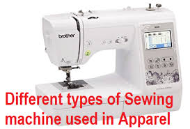 sewing machines used in apparel industry