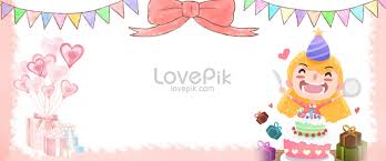 Birthday Theme Poster Background Backgrounds Image_picture