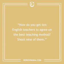 148 english teacher jokes to bring a