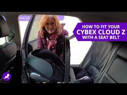 Cybex Cloud Z With A Seat Belt