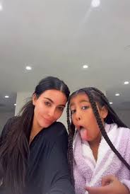 kim kardashian and daughter north 8