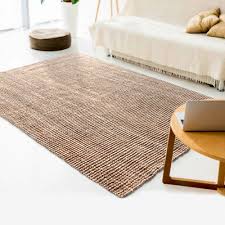 natural eco friendly handwoven jute rug