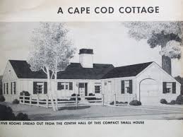 Cape Cod House Plans 1946 Vintage