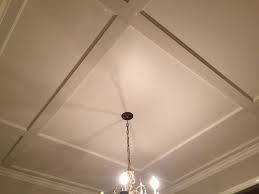 low profile coffered ceiling photos