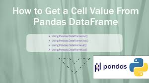 get cell value from dataframe