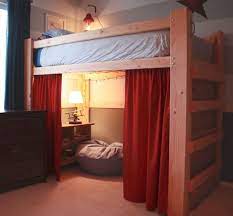 free diy full size loft bed plans