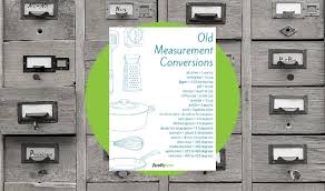 free old merement conversions chart