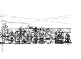 home log mansion new homes house plans