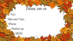 Blank Fall Invitations Magdalene Project Org