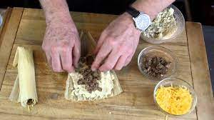 how to make tamales using ground beef