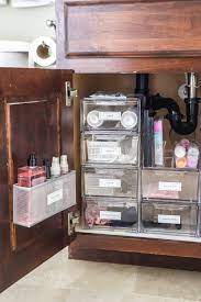 How To Organize Your Bathroom Cabinets
