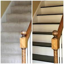 Remove Carpet From Stairs And Paint