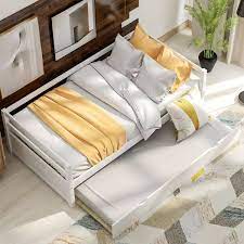 Box Spring Required Twin Trundle Daybed