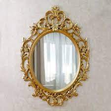 Vintage Style Large Oval Wall Mirrors