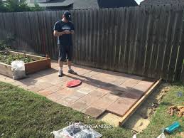 Most beds are made of wood. How To Install A Paver Patio The Foundation Of My Raised Garden Beds Creatingmaryshome Com