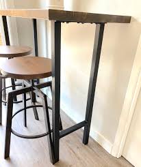Your ordered legs are prepared and shipped. Diy Kitchen Table With Metal Legs Welsh Design Studio