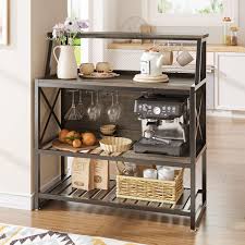 bestier bar table with storage coffee