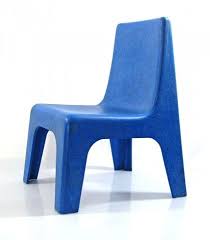 children s blue plastic chair all