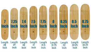 What Are The Skateboard Deck Sizes For You Guide 2019
