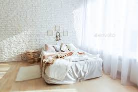 Minimalist Bedroom With Big Bed And