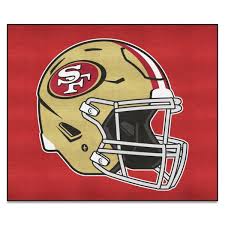 San Francisco 49ers Helmet Rug