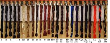 Xpression Colour Chart Kanekalon Braiding Hair