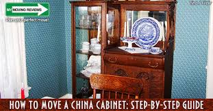 How To Move A China Cabinet Step By