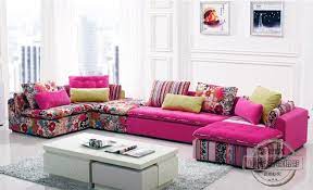 u best colorful fabric sectional sofa