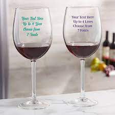 Custom Printed 19oz Red Wine Glass