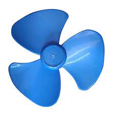 blue plastic fan blaid 12 24 volte dc motor