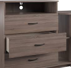 Amazon's choice for dresser desk combo. Ameriwood Home Rebel 3 In 1 Media Desk Combo White Dresser Furniture Bedroom Furniture