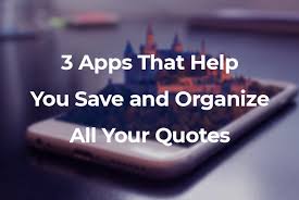 Trust your own inner guidance. 3 Apps That Help You Save Quotes And Organize Your Sayings Insightful Reading By Bookly