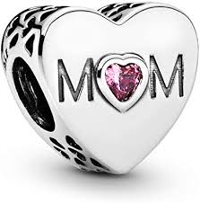Or sometimes, we've totally just forgotten someone's birthday or special occasion. Amazon Com Pandora Jewelry Pink Mom Heart Cubic Zirconia Charm In Sterling Silver Jewelry
