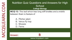 college biology exam mcqs quizzes