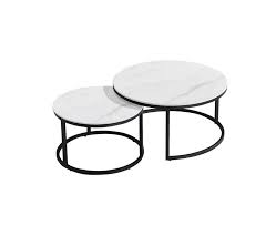 Avalanche Glass Swivel Coffee Table