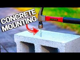 How To Fasten To Concrete Easy Way