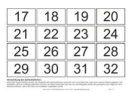 Anleitung, muster und beleuchtung für papiersterne. Bingo Spielscheine Mit Zahlen Von 1 Bis 48