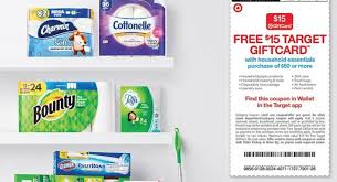 As a circle rewards member, you also get a 5% birthday discount every year. Free 15 Target Gift Card With 50 Household Purchase Southern Savers