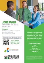 hiring event job fair many positions