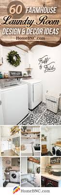 Picking the right paint color for your laundry room can make cleaning your clothes a little more restful. 60 Best Farmhouse Laundry Room Decor Ideas And Designs For 2021