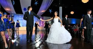 The theme of our wedding is a masquerade ball and we are. Modern Waltz Song Ideas A Fun Twist To An Old Tradition Quinceanera Surprise Dance Quinceanera Waltz Quinceanera Songs