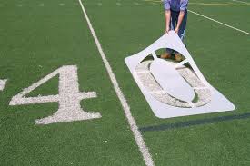 field marking football field stencil kit